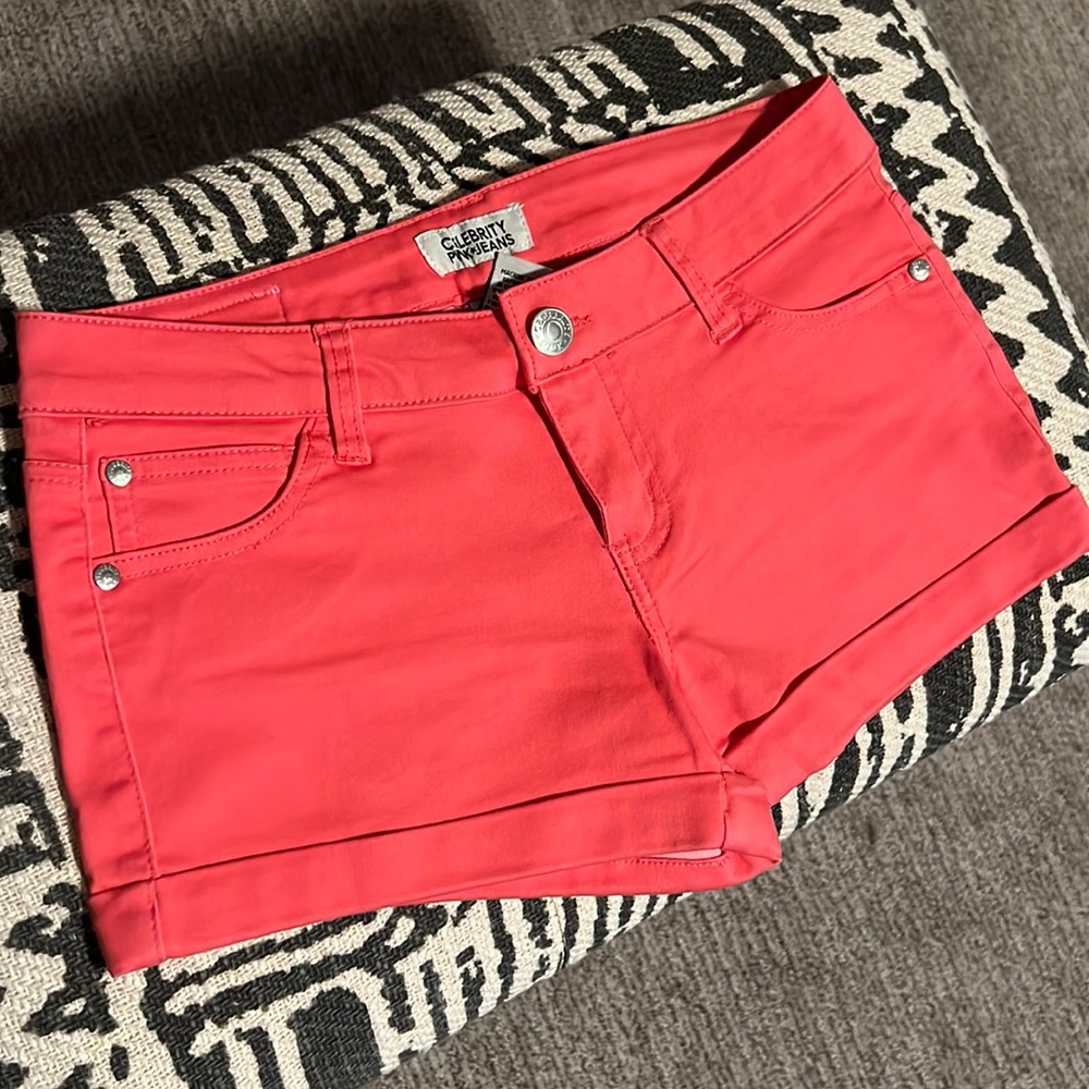 Celebrity Pink coral shorts
